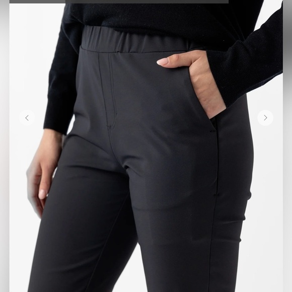 NWT Cozy Earth Women's Always Cropped Pant in Jet Black Size XXL - Picture 4 of 11